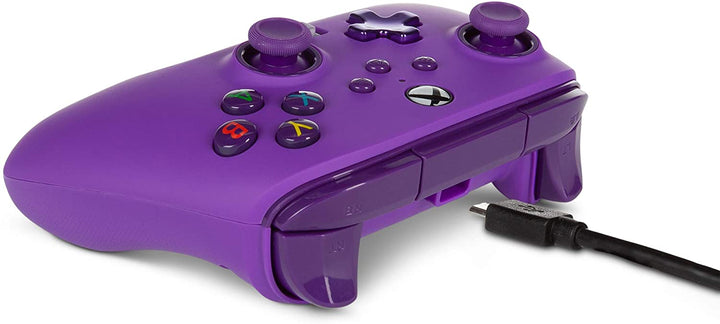 PowerA Enhanced Wired Controller for Xbox Series X|S – Royal Purple, Gamepad, Wi