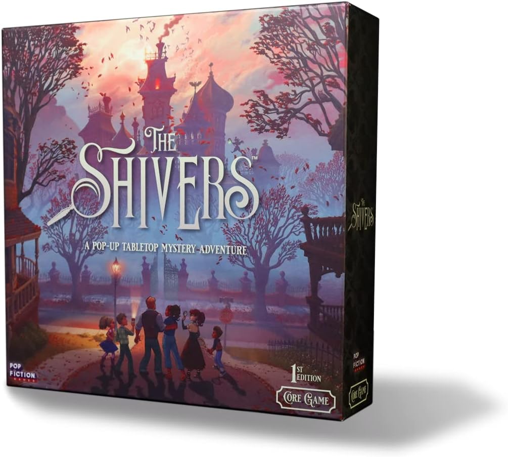 The Shivers Board Game | Pop-Up Mystery Adventure | Core Game | Base Game
