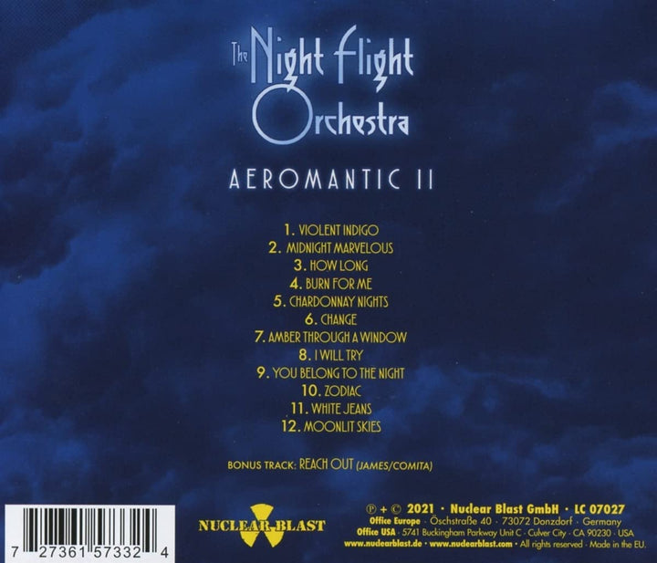 The Night Flight Orchestra - Aeromantic II [Audio CD]