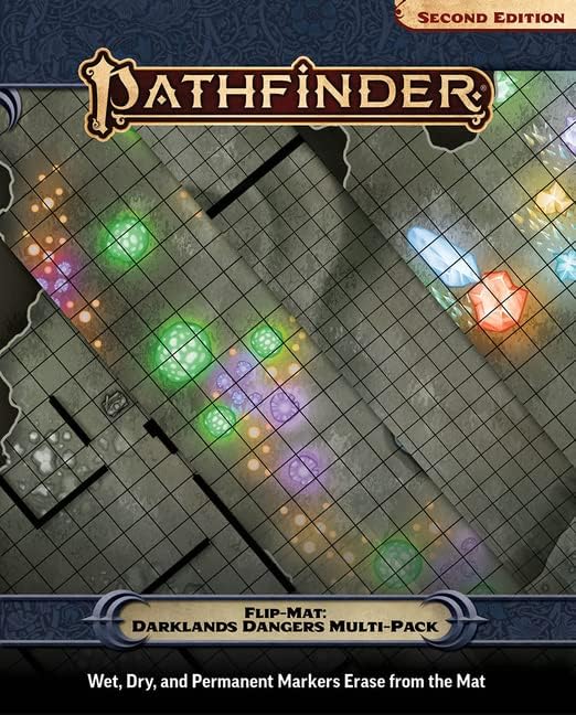Pathfinder Flip-Mat: Darklands Dangers Multi-Pack [Paperback]