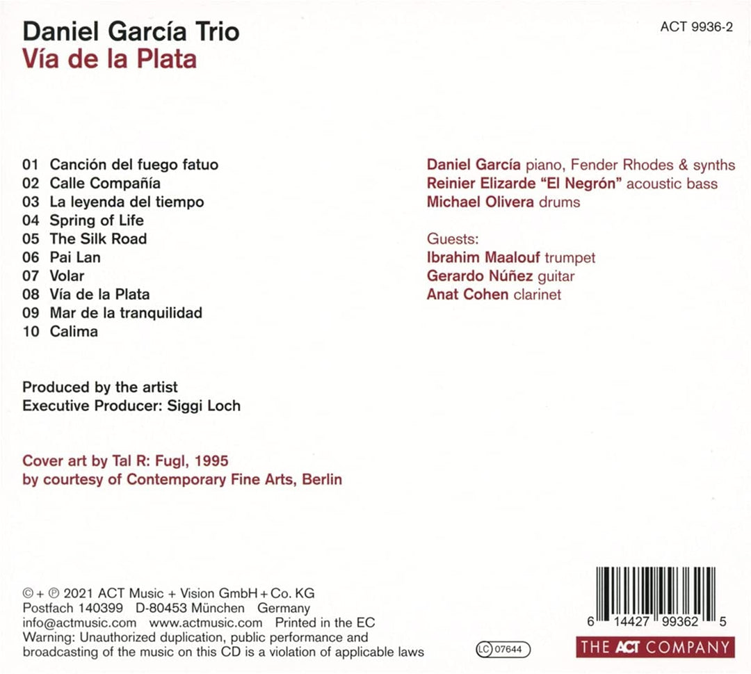 Garcia, Daniel - Vía De La Plata [Audio CD]