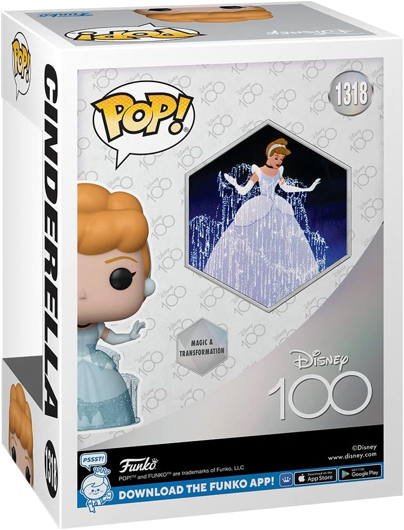 Disney 100 Cinderella Funko 67972 Pop! VInyl #1318
