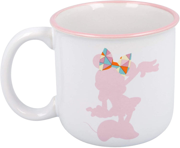 Tasse à déjeuner en céramique 400 ml | Coffret Minnie Jeune Adulte