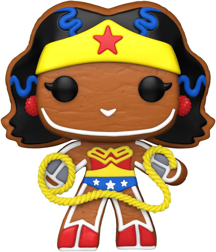DC Super Heroes Gingerbread Wonder Woman Funko 64324 Pop! VInyl #446