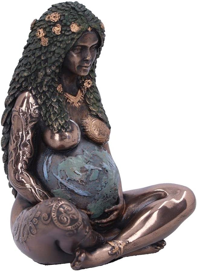 Nemesis Now Mother Earth Art Figurine (Mini) 8.5cm, Bronze