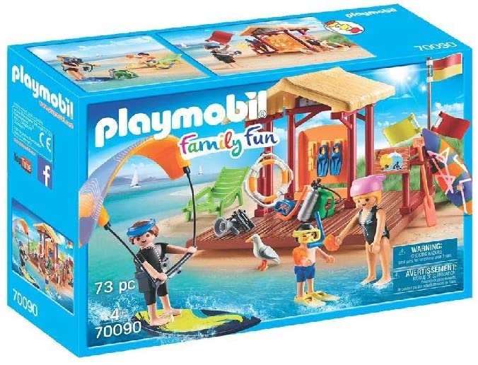 Playmobil 70090 Family Fun Campsite Water Sports Hut