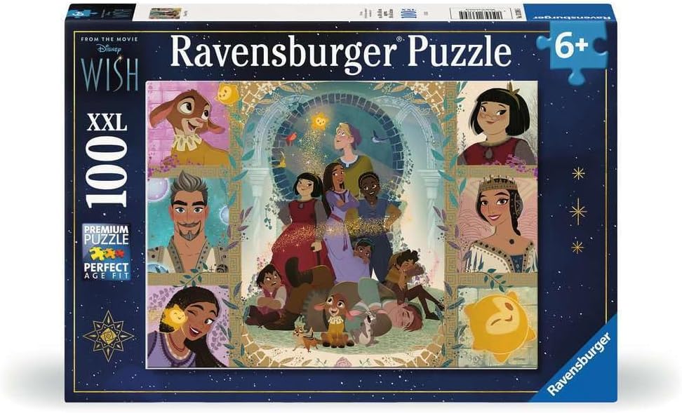 Ravensburger 13389 Disney Wish Jigsaw Puzzle for Kids Age 6 Years Up-100 Pieces
