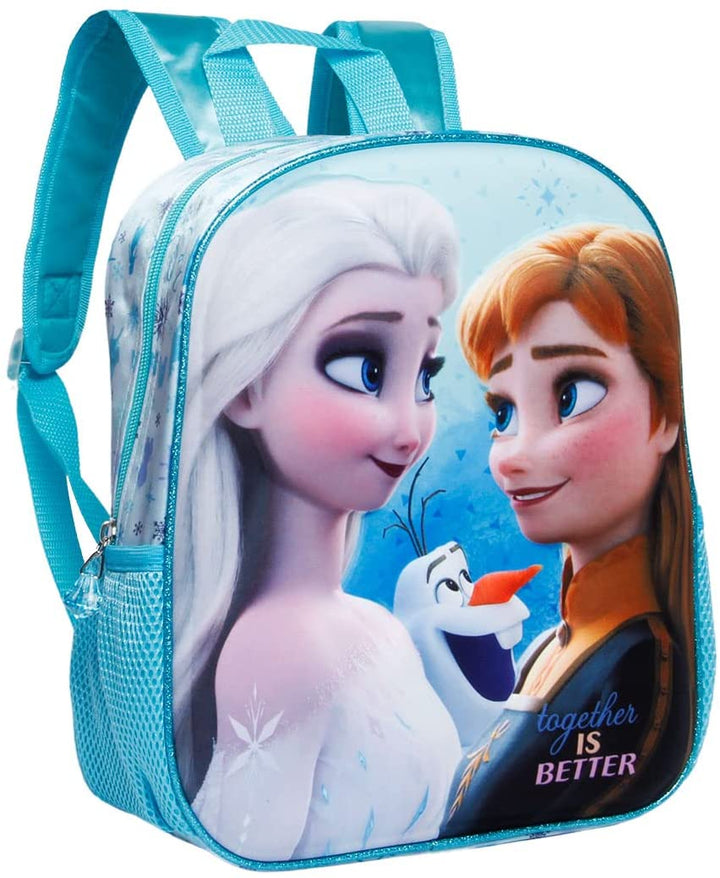Frozen 2 Better-Small 3D Backpack, Blue