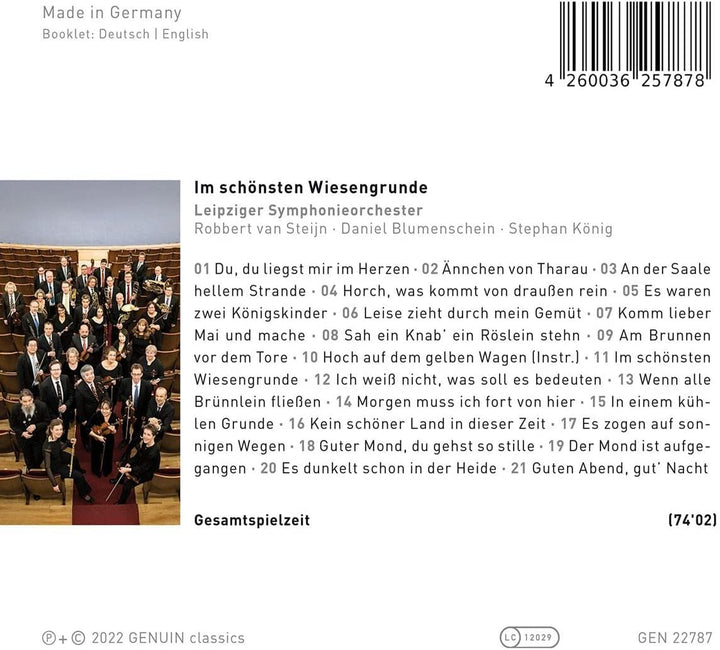 Im Schonsten Wiesengrunde [Leipziger Symphonieorchester; Daniel Blumenschein; [Audio CD]