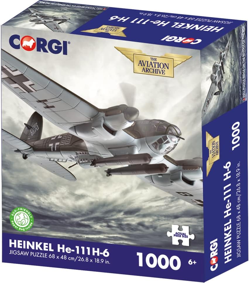 Corgi Heinkel He-111 H-6 1000 Piece Jigsaw Puzzle