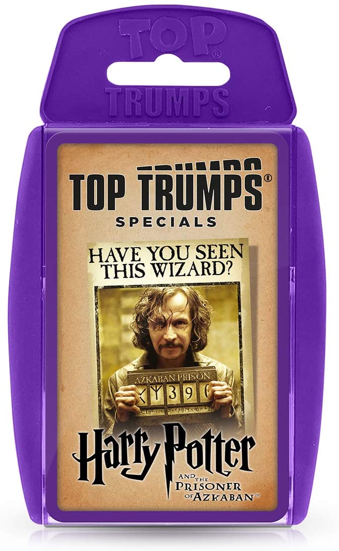 Harry Potter and the Prisoner of Azkaban Top Trumps Specials Card Game