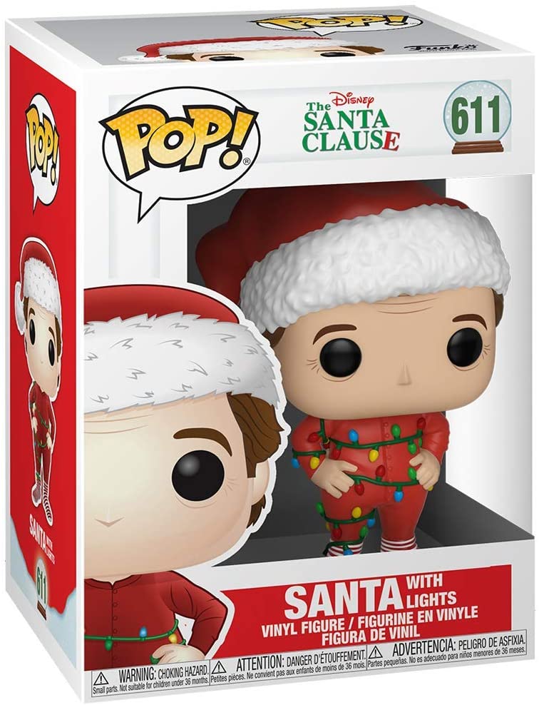 Disney The Santa Clause Santa With Lights Funko 42601 Pop! Vinyl #611