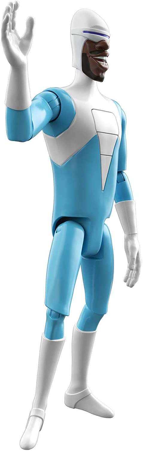 Pixar Interactables Frozone Talking Action Figure, 8-in / 20.3-cm Tall Highly Posable Movie Character Toy
