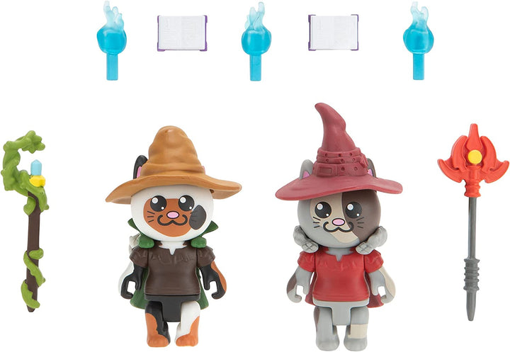Roblox ROG0213 Celebrity Collection-Wizard Cats Game Pack [Includes Exclusive Vi