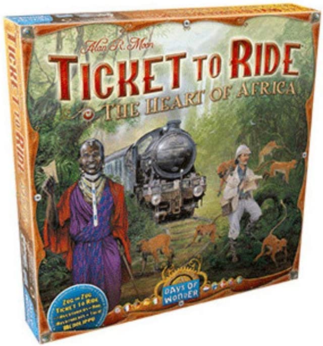 Ticket to Ride Africa Expansion Board Game