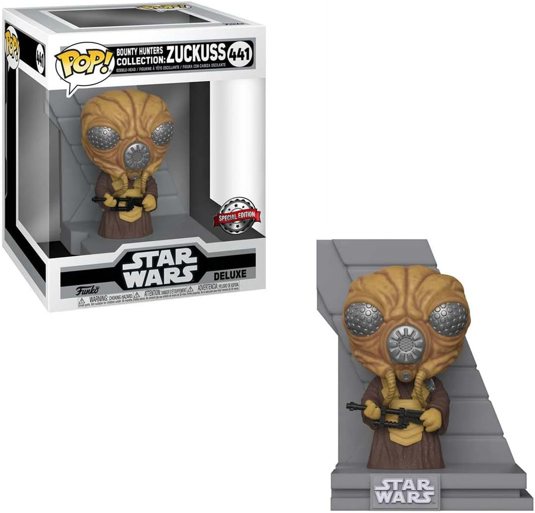 Star Wars Episode V: The Empire Strikes Back Zuckuss Bounty Hunters Deluxe Pop! Vinyl