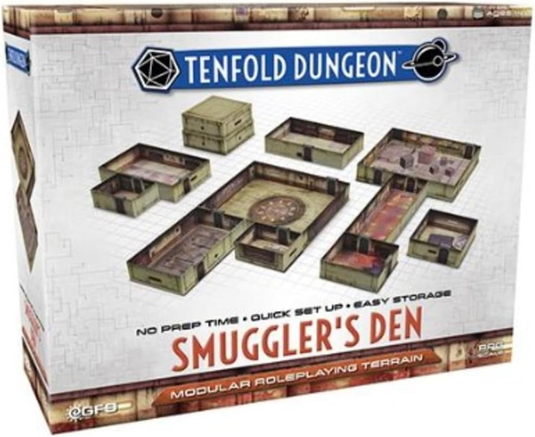Gale Force Nine - Tenfold Dungeon - Smuggler's Den Board Games
