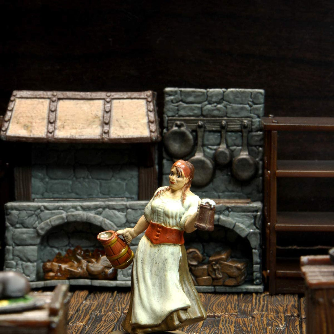 WizKids | Warlock Tiles: Accessory - Kitchen | 1 + Players | Ages 12+ |