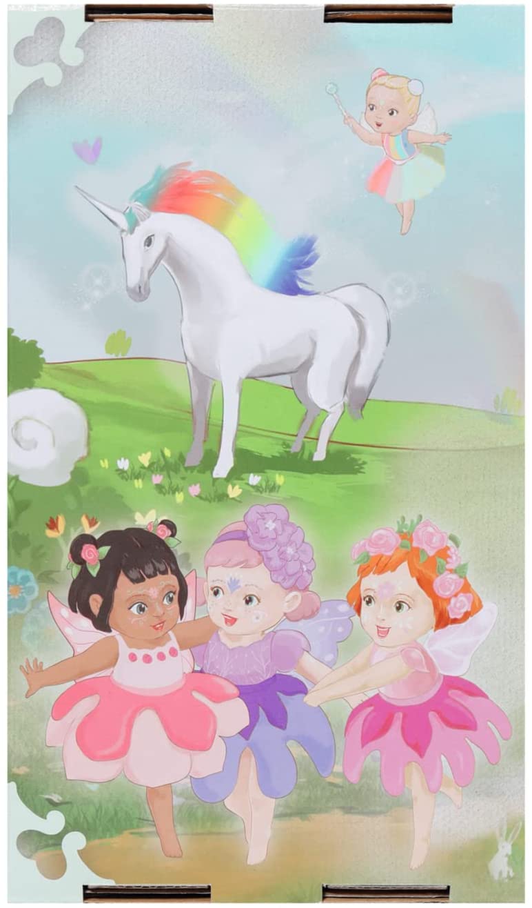 BABY born 831830 Storybook Fairy Rainbow Rainbow-18cm Fluttering Wings-Includes
