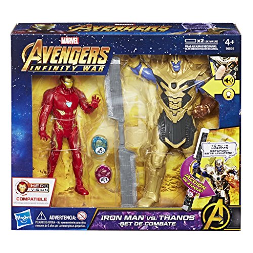 Marvel Avengers Iron Man vs. Thanos Combat Set (Hasbro e0559105)