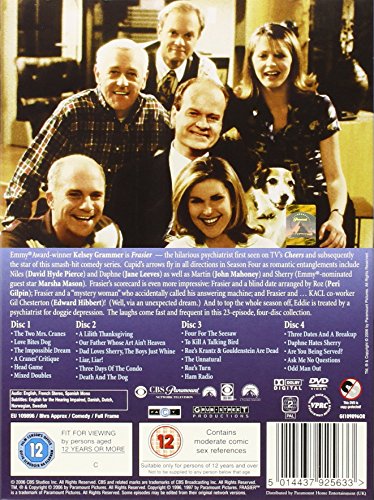 Frasier - the Complete 4th Season [DVD] - Sitcom [DVD]