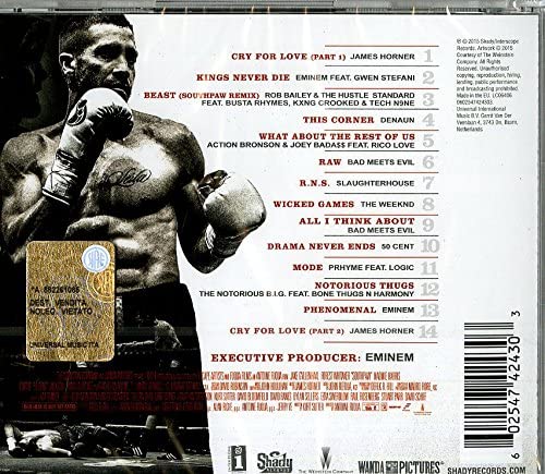 John Leitham - Southpaw - Music From And Inspired By The Motion Picture [Audio CD]