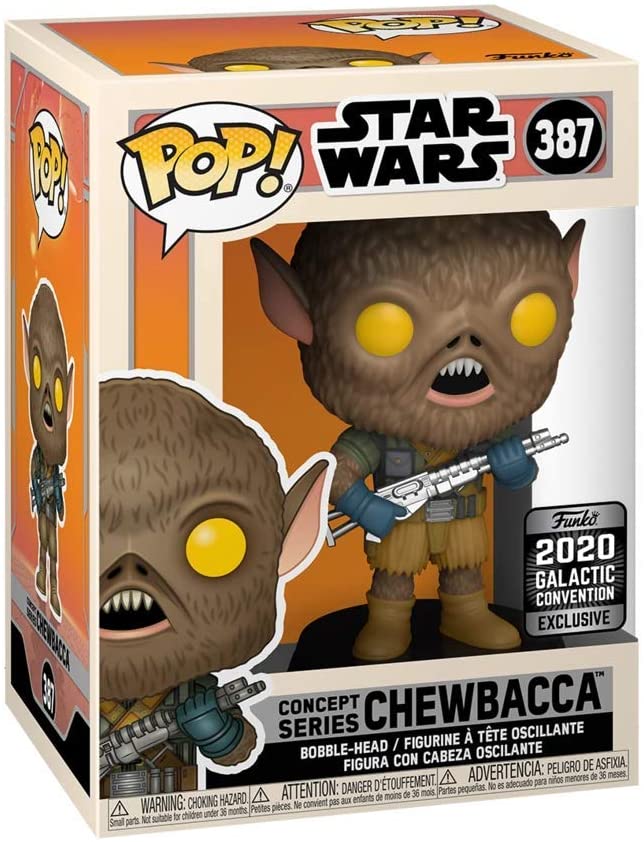Star Wars Concept Series Chewbacca Exclu Funko 49372 Pop! Vinyl #387