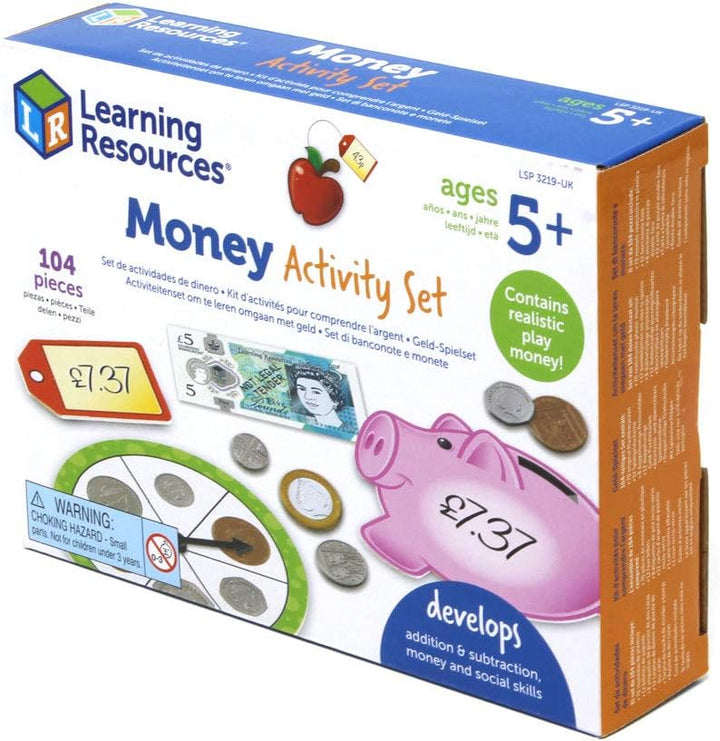 Learning Resources LSP3219-UK Money Activity Set