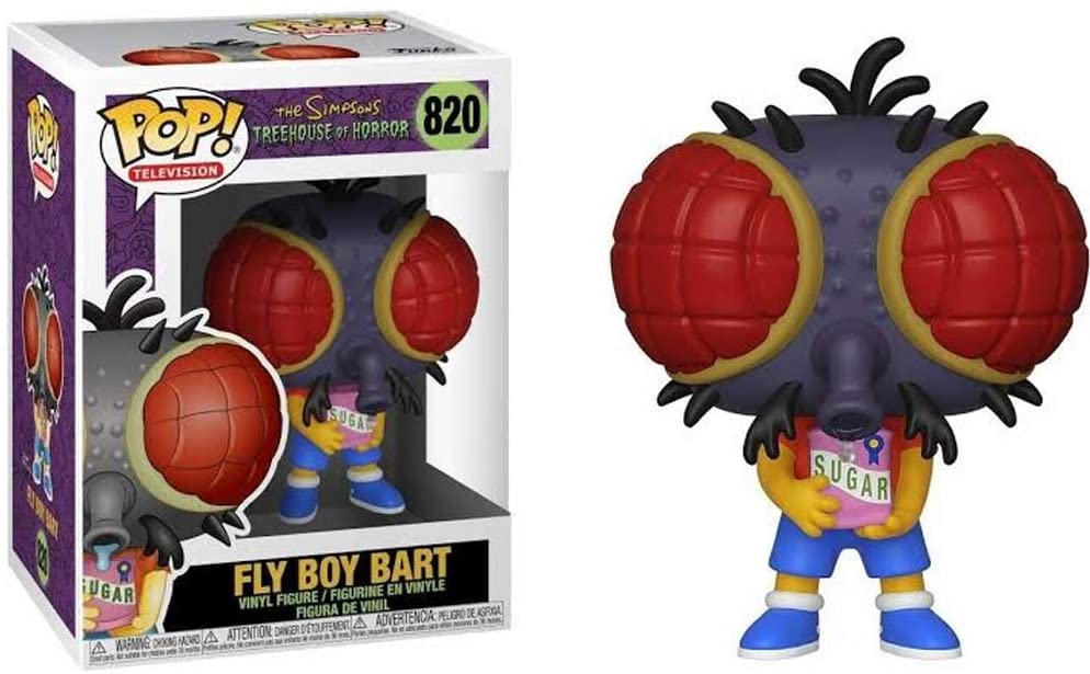 The Simpsons Treehouse Of Horror Fly Boy Bart Funko 39719 Pop! Vinyl #820