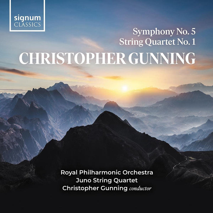 Gunning, Christopher - Christopher Gunning: Symphony No. 5/String Quartet No. 1 [Audio CD]