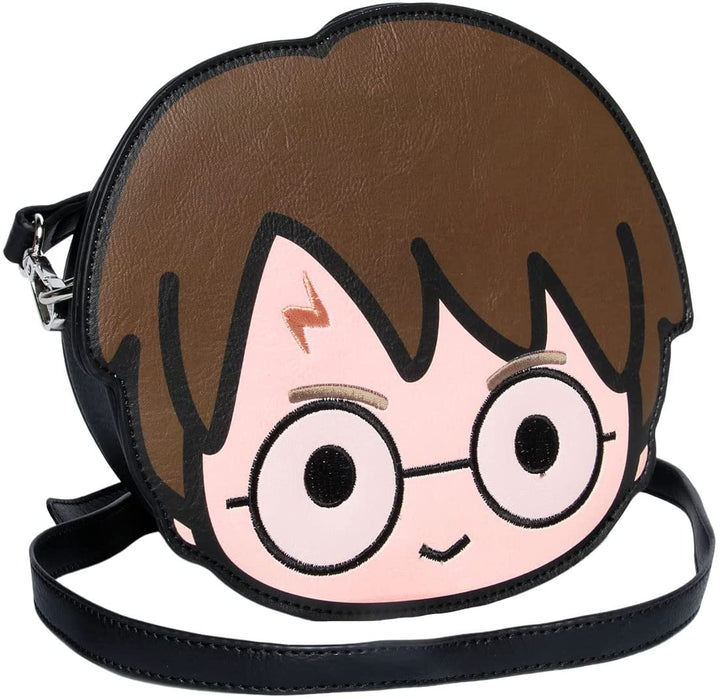 Harry Potter Chibi-Face Backpack, Brown