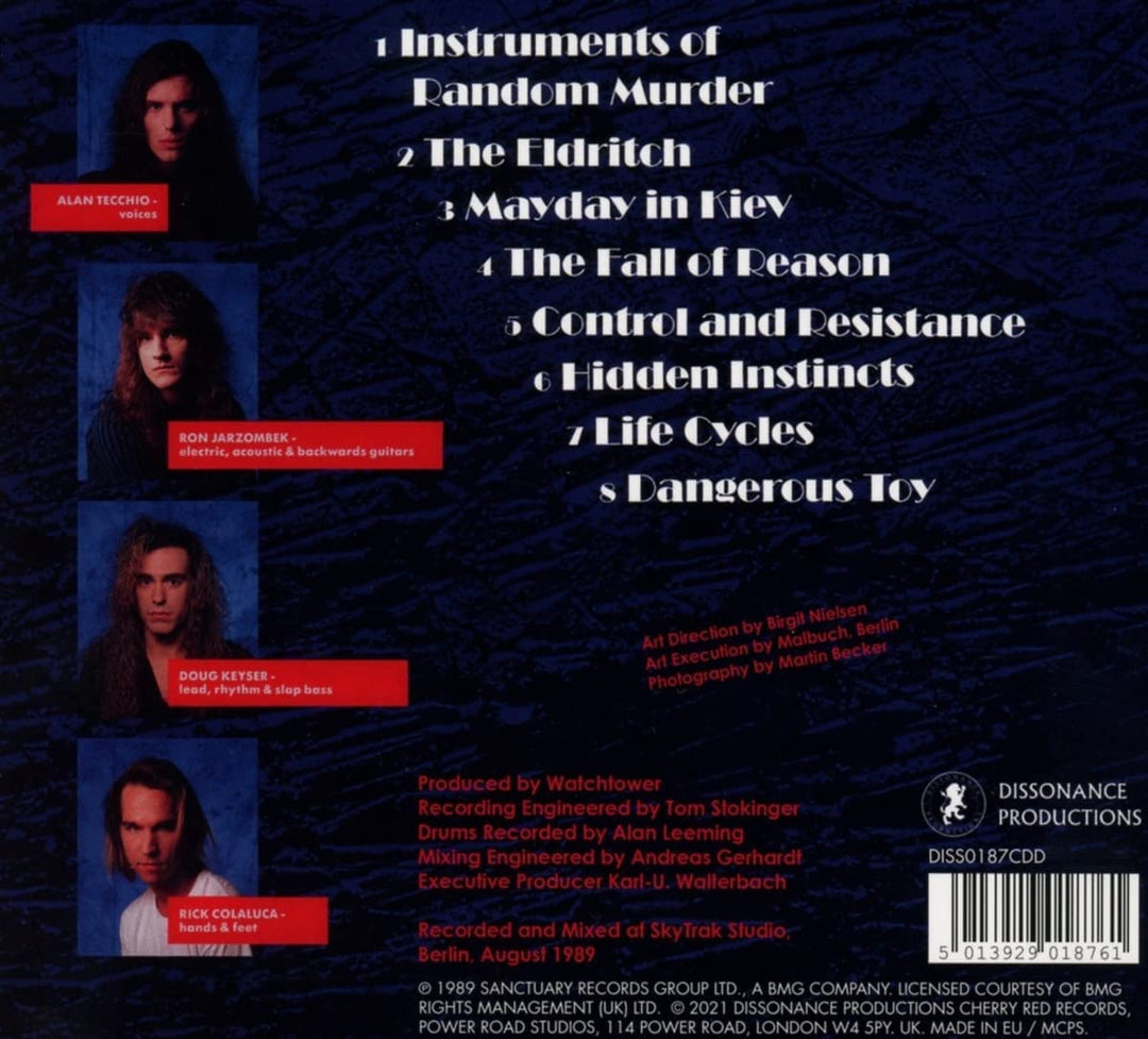 Watchtower - Control And Resistance [Audio CD]