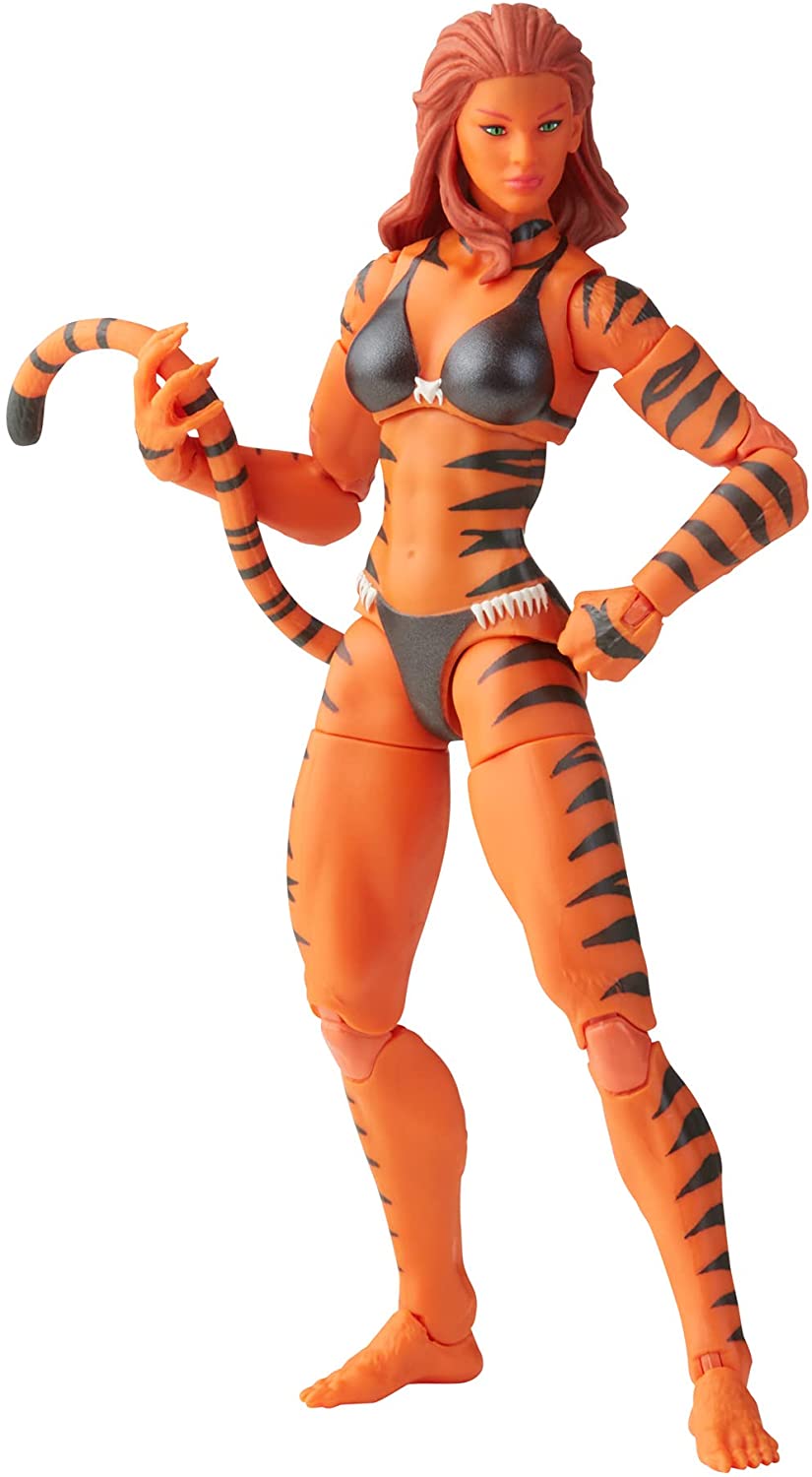 Marvel Legends Series Avengers 15-cm-scale Marvel’s Tigra Figure, for Children Aged 4 And Up