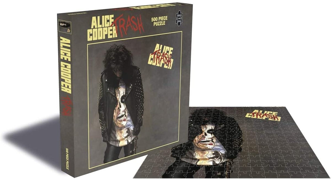 Alice Cooper Trash 500pc Jigsaw Puzzle 410mm x 410mm (ze)