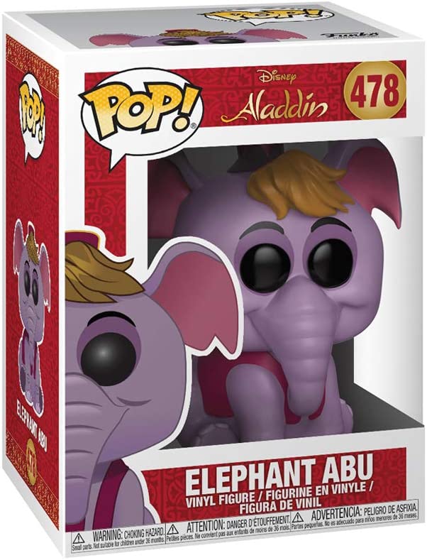 Disney Aladdin Elephant Abu Funko 35755 Pop! Vinyl #478