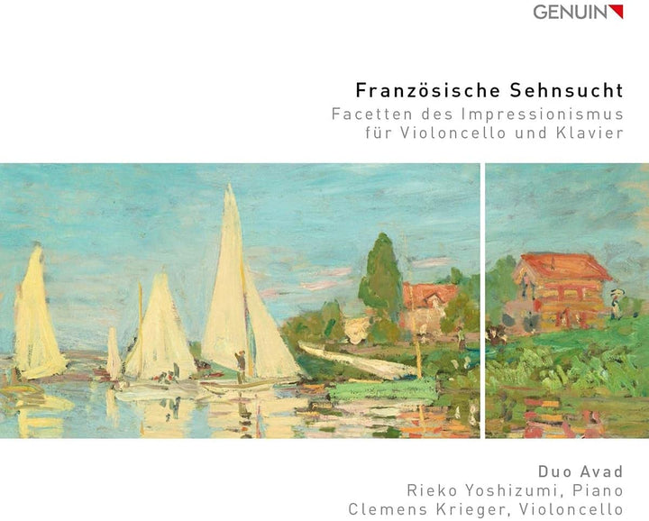 Franzosische Sehnsucht [Duo Avad] [Genuin Classics: GEN21743] [Audio CD]