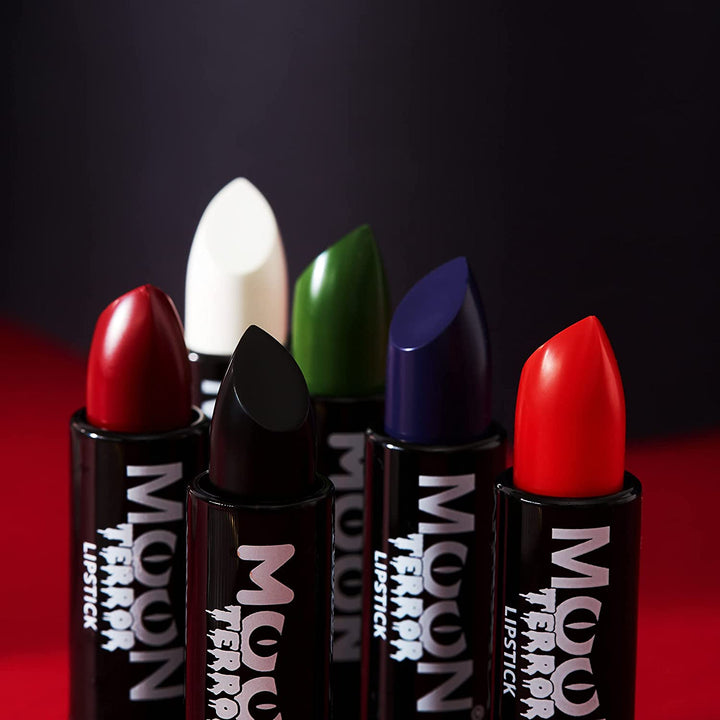 Moon Terror - Halloween Lipstick makeup - 5g - Easily create spooky designs like a pro! Perfect for vampire, ghost, skeleton, witch, pumpkin, monster etc - Poison Purple