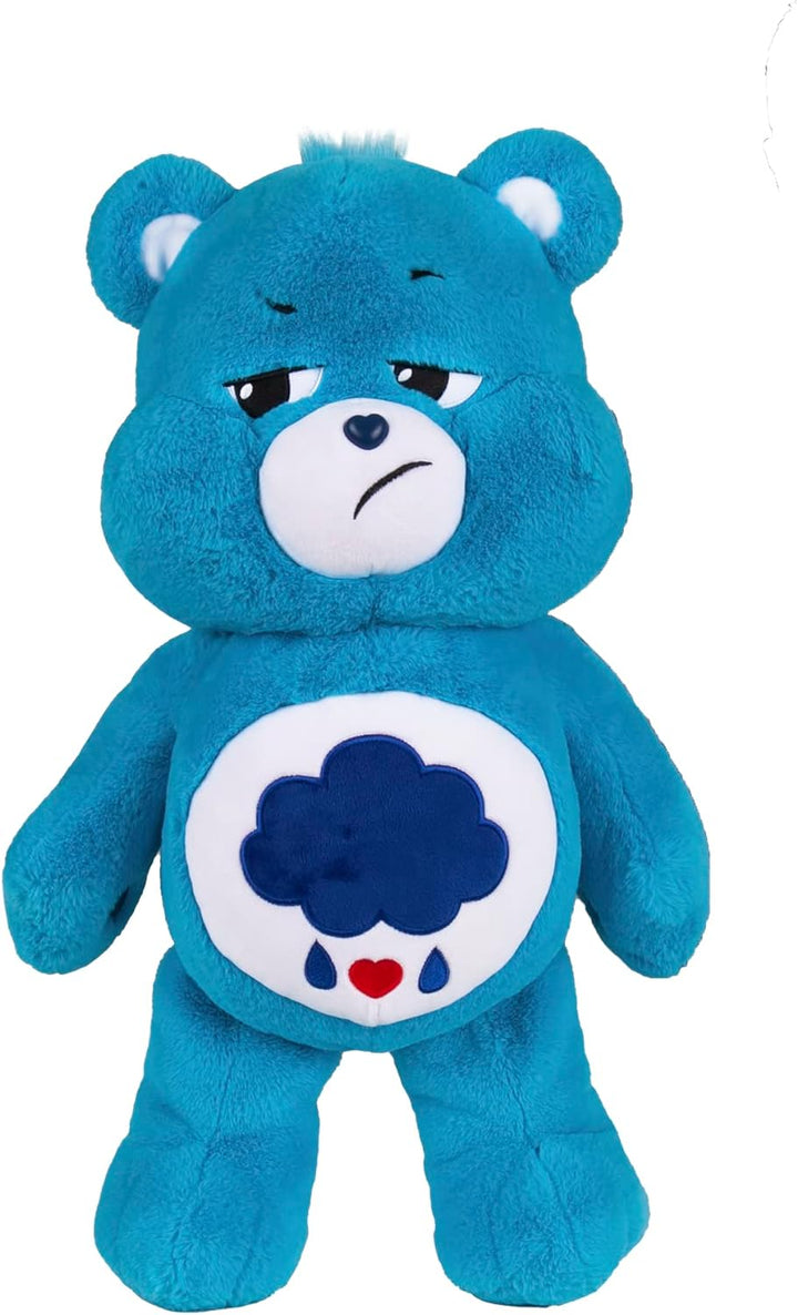 Care Bears 60cm Jumbo Plush - Grumpy Collectible Cute Soft Toy, Cuddly Toy for Boys and Girls