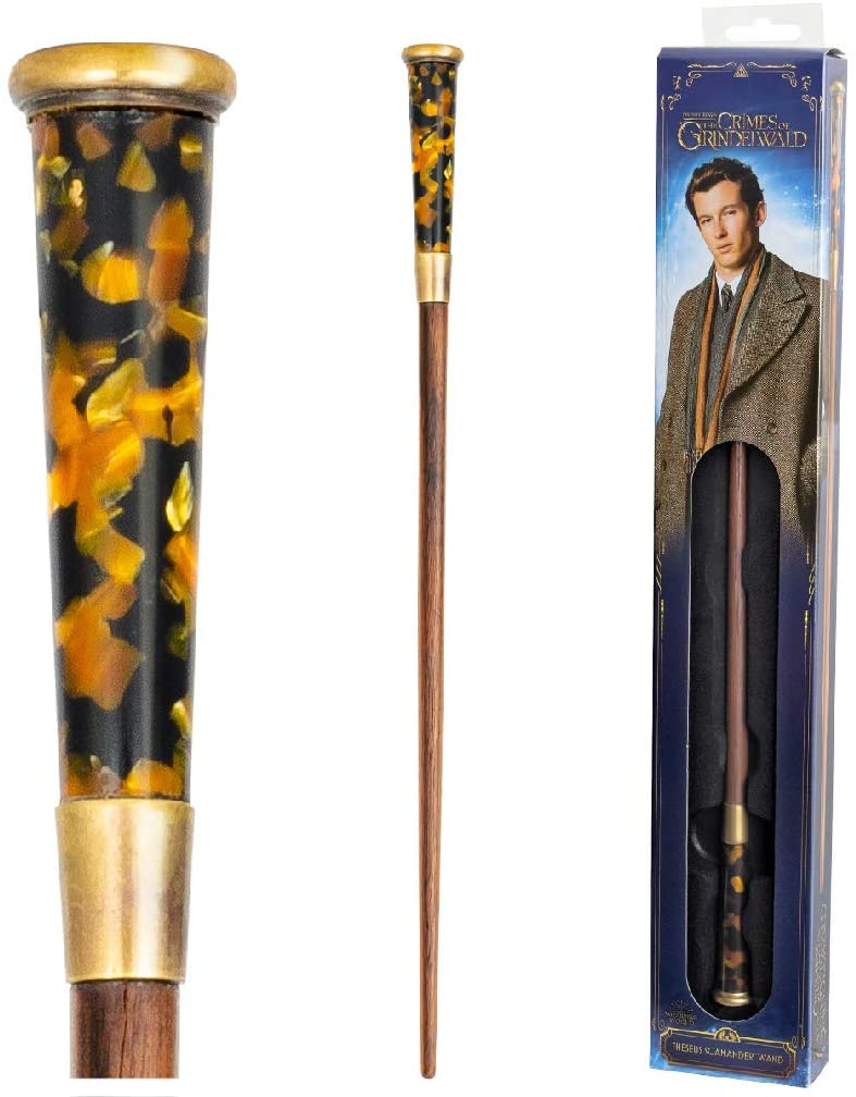 The Noble Collection - Theseus Scamander Wand In A Standard Windowed Box - 14in