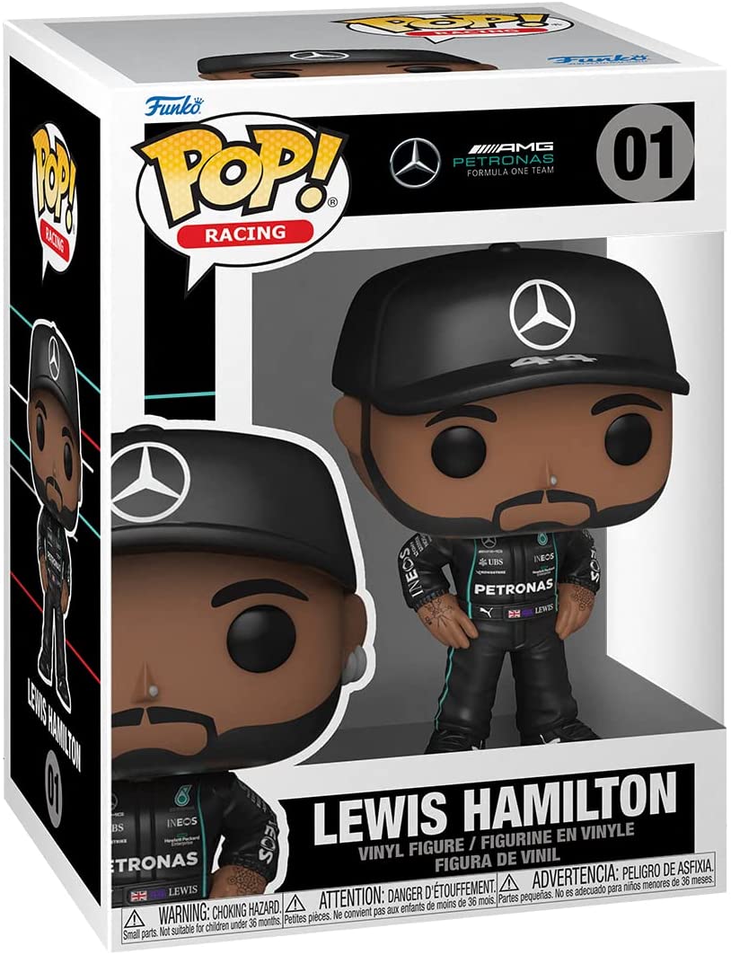 AMG Petronas F1 Racing Team Lewis Hamilton Funko 62220 Pop! Vinyl #01