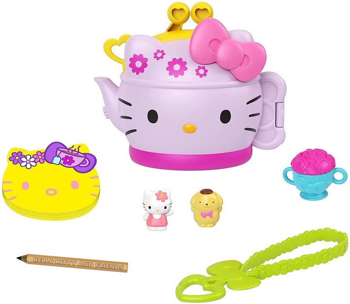 Hello Kitty Sanrio GVB31 Hello Kitty and Friends Minis Tea Party Playset