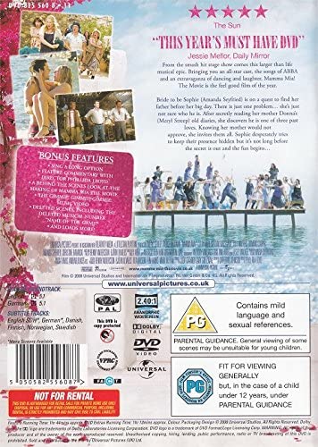 Mamma Mia! The Movie [2008] - Musical/Romance [DVD]