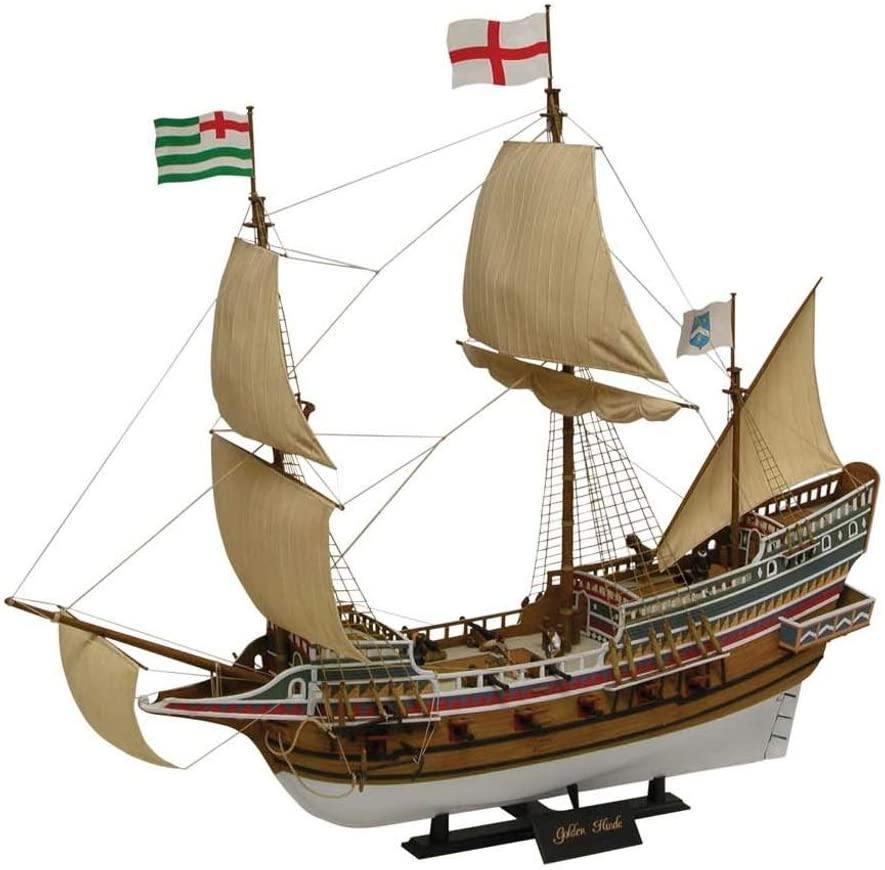 Airfix A09258V Golden Hind Ship - Yachew