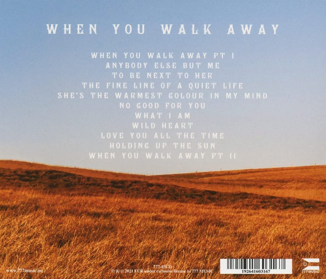Fur - When You Walk Away [Audio CD]