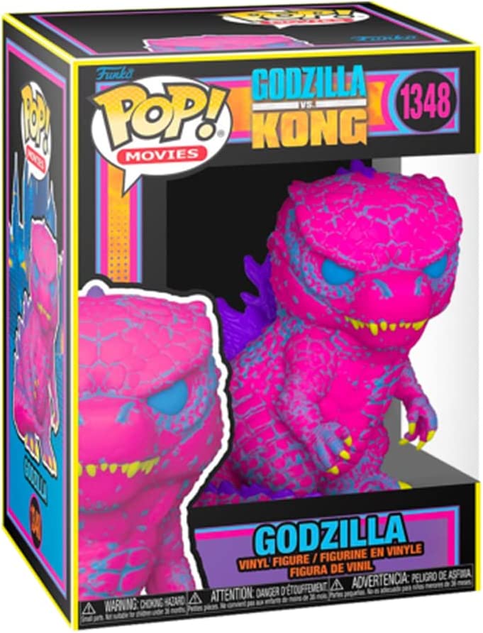 Godzilla vs. Kong (2021) 1348 - Godzilla Blacklight Special Edition Funko 68724 Pop! Vinyl #1348