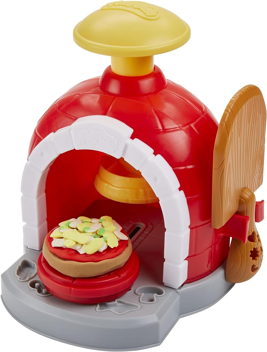 Play-Doh Kitchen Creations Pizza Oven Playset with 6 Cans of Modeling Compound and 8 Accessories