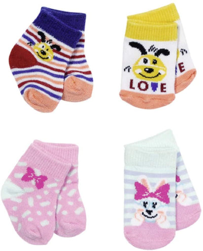 Baby Born 831755 Assorted 43cm Set of 2-for Toddlers 3 Years & Up-Easy for Small