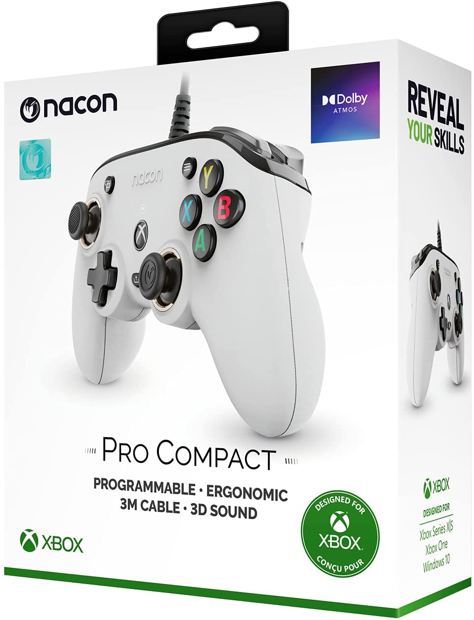 NACON Official Pro Compact Controller Black