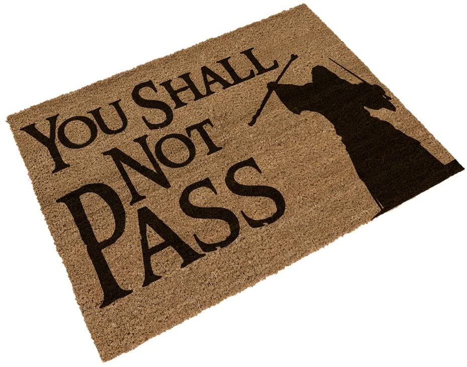 Lord of the Rings SD Toys Doormat You Shall Not Pass 60 x 40 cm Rugs