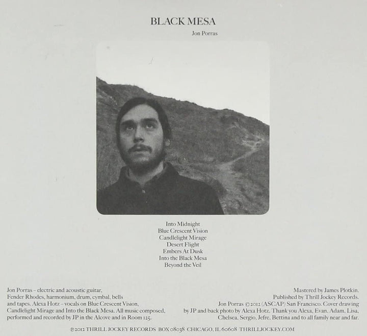 Jon Porras - Black Mesa [Audio CD]